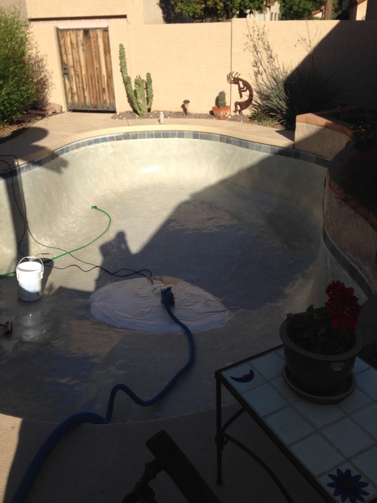 acid wash swimming pool