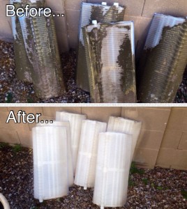 DE Pool Filter Cleaning