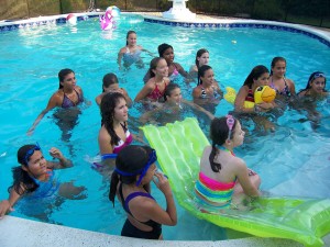 kids pool party